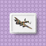 WW2 Lancaster Bomber Plane Edible Icing Cake topper