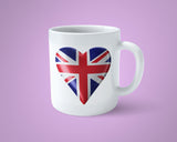 Union Jack UK Flag Edible Icing Cake Topper