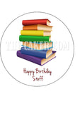 Books Edible Icing Cake Topper
