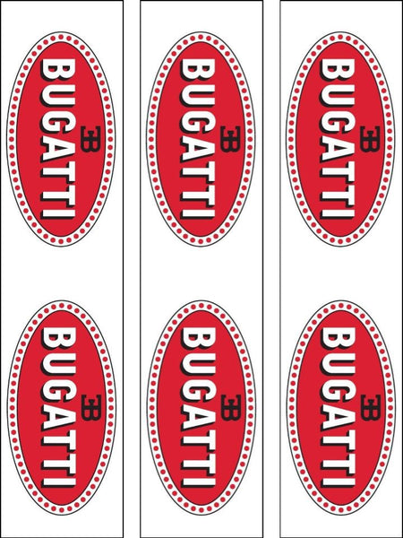 Bugatti Logo Edible Icing Cake Topper or Ribbon – the caker online