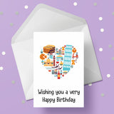 Italy / Italian Birthday Card