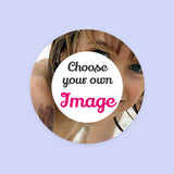 7.5" Round Edible Icing Cake Topper with your own image
