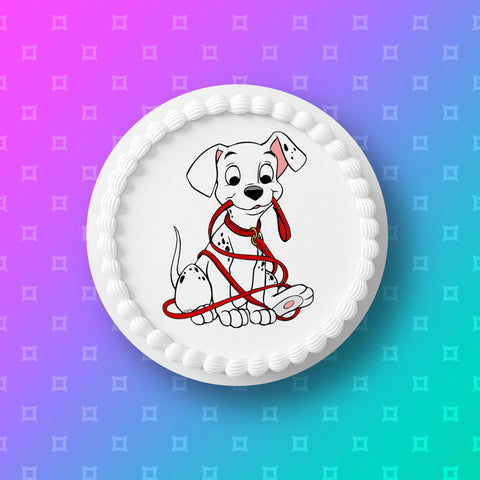101 Dalmatians 03 Edible Icing Cake Topper