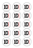 One Direction / 1D 01 Edible Icing Cake Topper