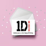 One Direction 1D Edible Icing Cake Topper 01