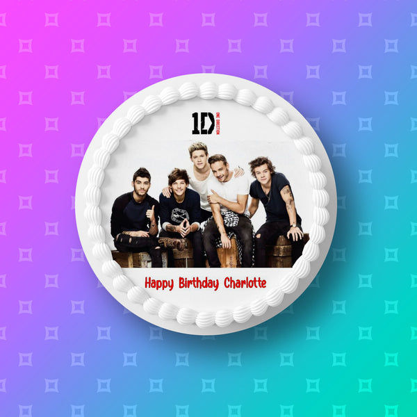 One Direction / 1D 03 Edible Icing Cake Topper