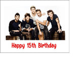 One Direction / 1D 03 Edible Icing Cake Topper