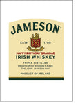 Jameson Whiskey Label Edible Icing Topper 07