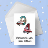 94th Birthday Car Card