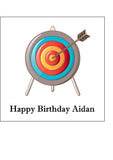 Archery / Archer 02 Edible Icing Cake Topper or Ribbon