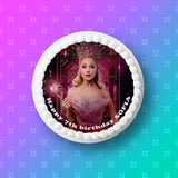 Ariana Grande 08 Edible Icing Cake Topper or Ribbon