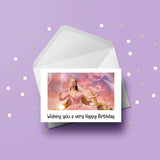 Ariana Grande 07 Birthday Card