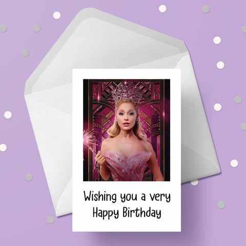 Ariana Grande 04 Birthday Card