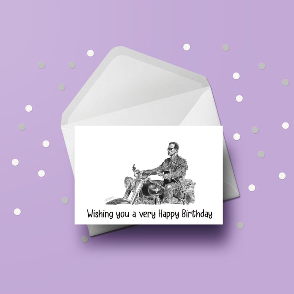 Arnold Schwarzenegger 03 Birthday Card
