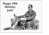Arnold Schwarzenegger 03 Edible Icing Cake Topper or Ribbon
