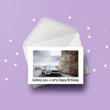 Aston Martin Car 01 Birthday Card