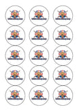 BMA British Military Army Logo Edible Icing Cake Topper or Ribbon