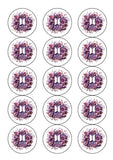 BTS Edible Icing Cake Topper or Ribbon 04