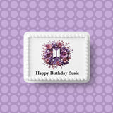 BTS Edible Icing Cake Topper or Ribbon 04