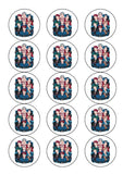 BTS Edible Icing Cake Topper or Ribbon 05
