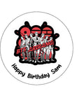 BTS Edible Icing Cake Topper or Ribbon 07