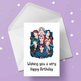 BTS Birthday Card 05