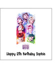 BTS Edible Icing Cake Topper or Ribbon 06