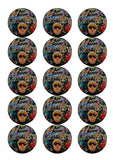 Bad Bunny 01 Edible Icing Cake Topper or Ribbon