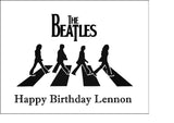 The Beatles Edible Icing Cake Topper 02