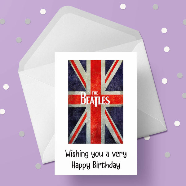 The Beatles 04 Birthday Card