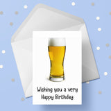 Beer 02 Edible Icing Cake Topper or Ribbon