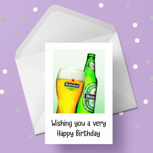 Beer 03 Birthday Card