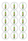 Beer 04 Edible Icing Cake Topper or Ribbon - Stella Artois