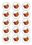 Bible 03 Edible Icing Cake Topper or Ribbon