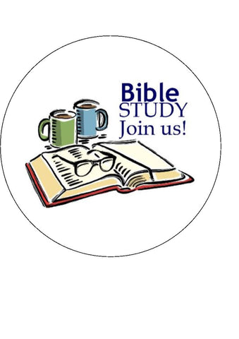 Bible Study Group Edible Icing Cake Topper (Copy)