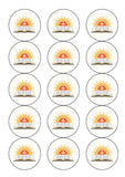 Bible 01 Edible Icing Cake Topper or Ribbon