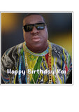 The Notorious B.I.G. 01 Edible Icing Cake Topper or Ribbon