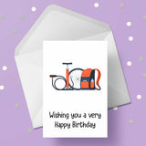 Bike / Bicycle 08 Birthday Card