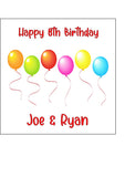 Happy Birthday Edible Icing Cake Topper or Ribbon 01