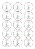 Happy Birthday Edible Icing Cake Topper or Ribbon 10 - Funny Man Farting
