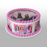 Black Pink 01 Edible Icing Cake Topper or Ribbon