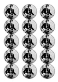 Bob Dylan Edible Icing Cake Topper or Ribbon