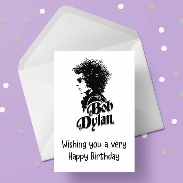 Bob Dylan 02 Birthday Card