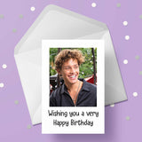 Bobby Brazier Birthday Card