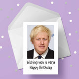 Boris Johnson Birthday Card
