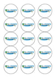 Bounty Chocolate Edible Icing Cake Topper or Ribbon