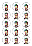 David Bowie 03 Edible Icing Cake Topper or Ribbon