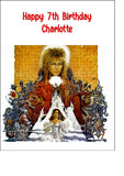 Labyrinth Edible Icing Cake Topper 01