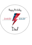David Bowie Edible Icing Cake Topper 05