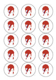 David Bowie 02 Edible Icing Cake Topper or Ribbon